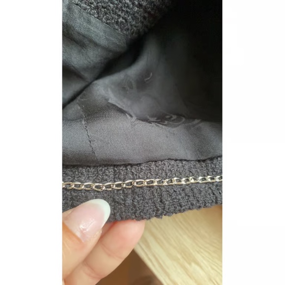 Chanel Black Blazer Jacket size 44 - Picture 10 of 12